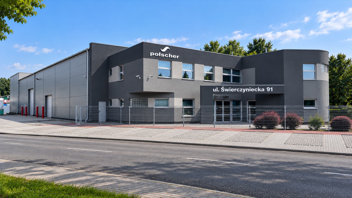 Sede e magazzino POLSCHER a Bieruń, Polonia